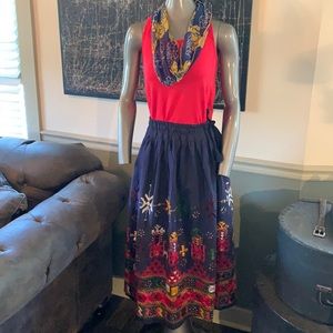 Vintage Banjara Indian Hand Embroidered Skirt